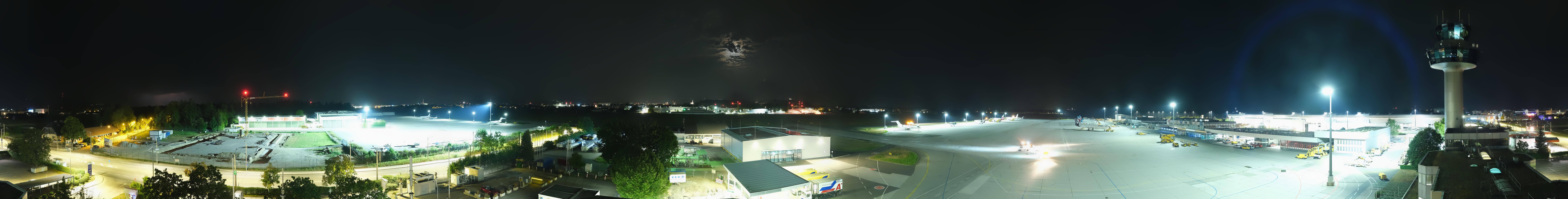 Archiv Foto Webcam Flughafen Salzburg