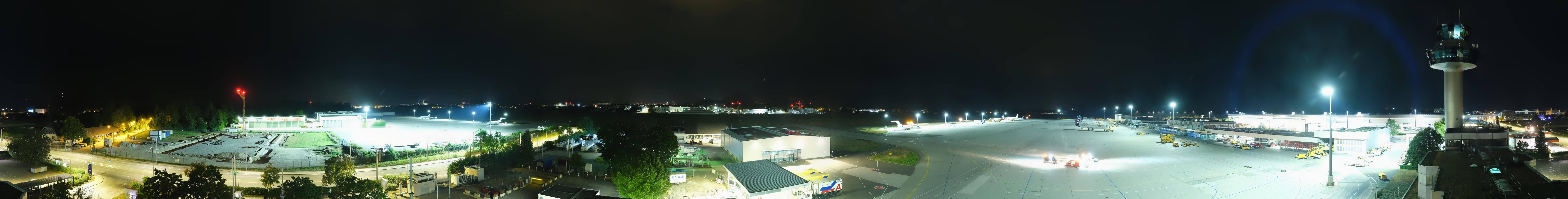 Archiv Foto Webcam Flughafen Salzburg