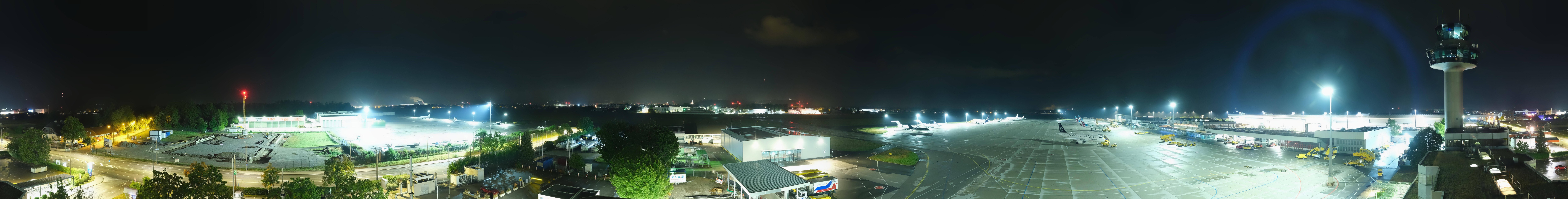 Archiv Foto Webcam Flughafen Salzburg
