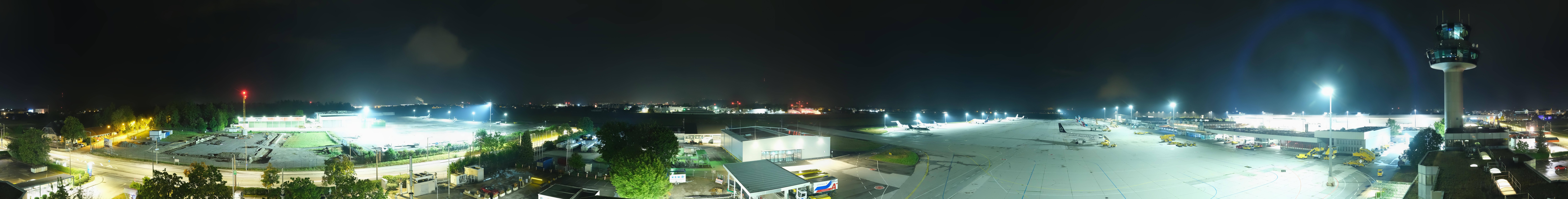 Archiv Foto Webcam Flughafen Salzburg