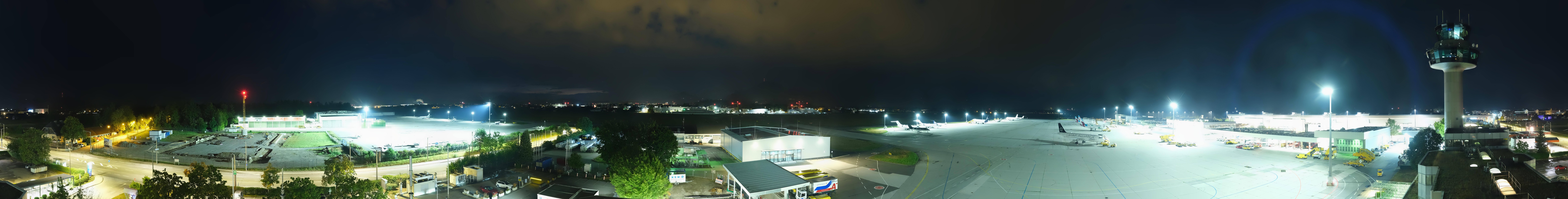 Archiv Foto Webcam Flughafen Salzburg