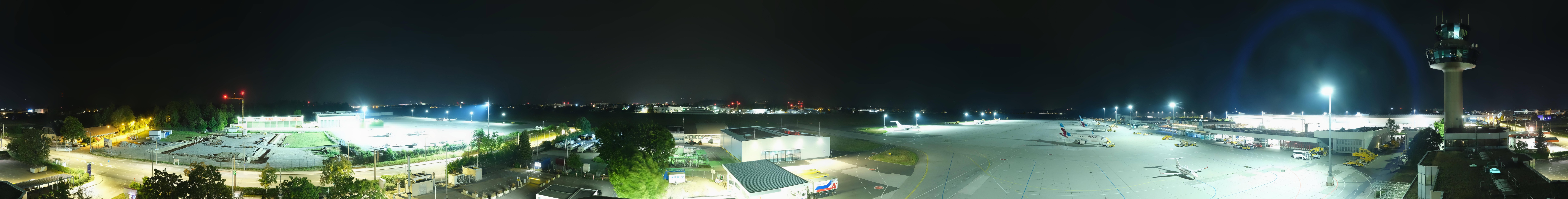 Archiv Foto Webcam Flughafen Salzburg