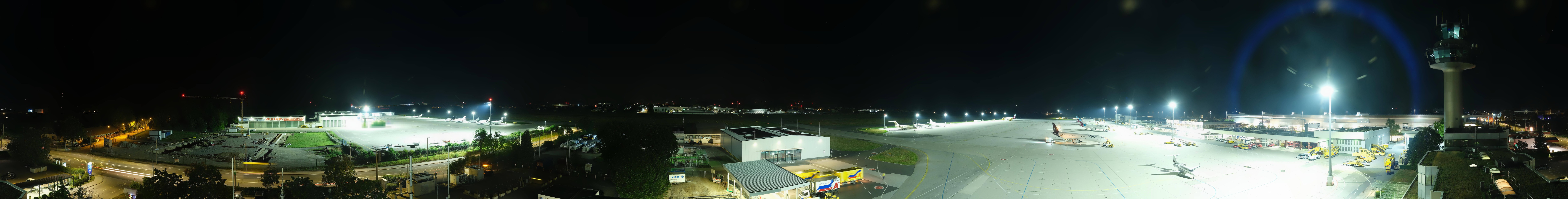 Archiv Foto Webcam Flughafen Salzburg