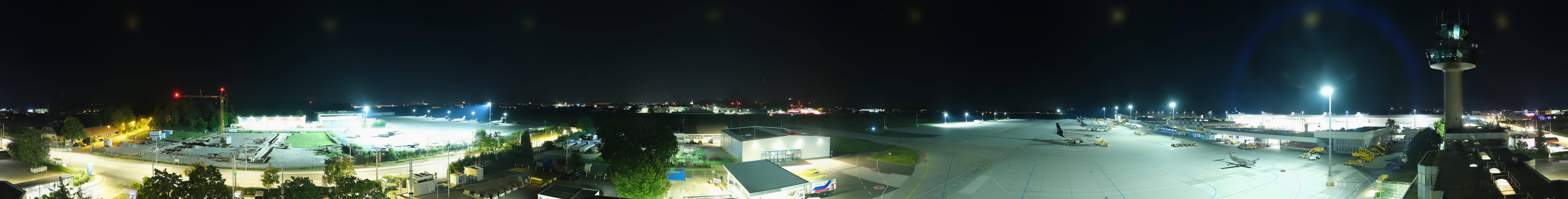 Archiv Foto Webcam Flughafen Salzburg