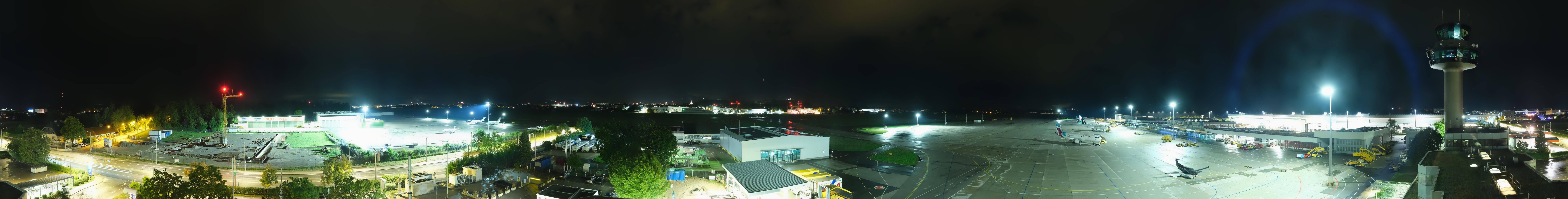 Archiv Foto Webcam Flughafen Salzburg