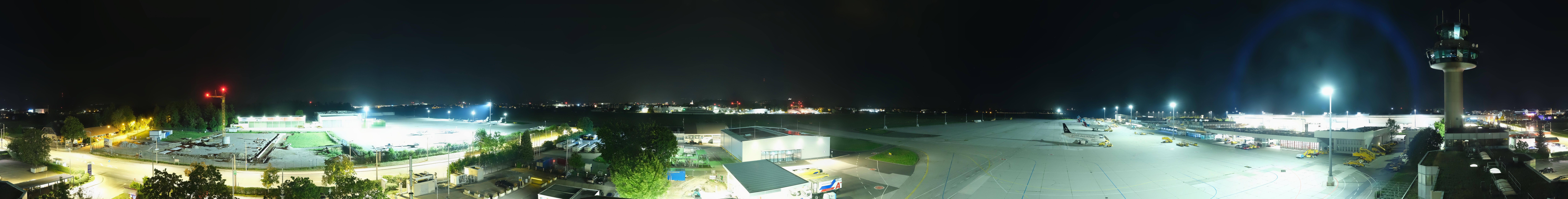 Archiv Foto Webcam Flughafen Salzburg