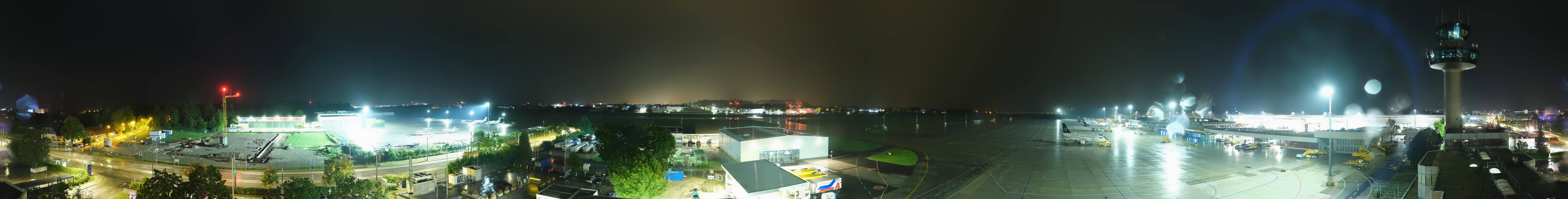 Archiv Foto Webcam Flughafen Salzburg