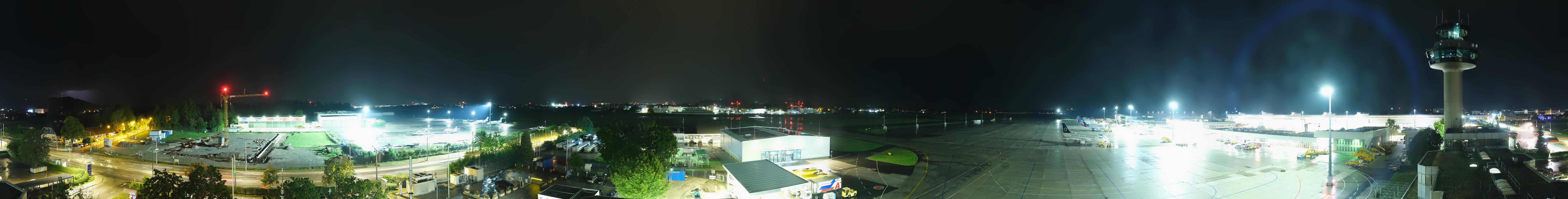 Archiv Foto Webcam Flughafen Salzburg