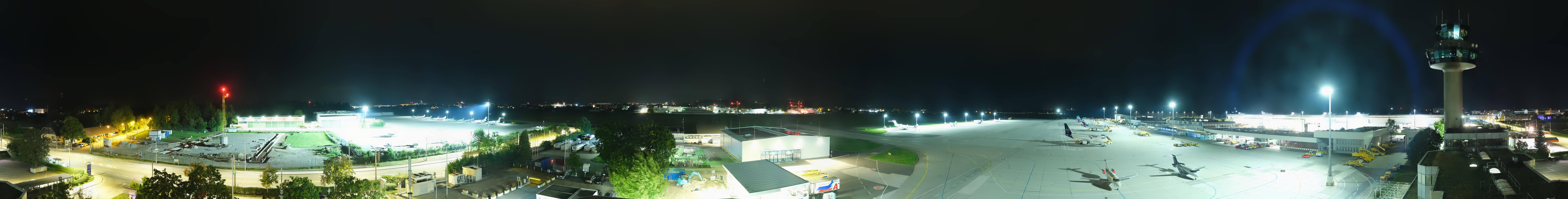 Archiv Foto Webcam Flughafen Salzburg