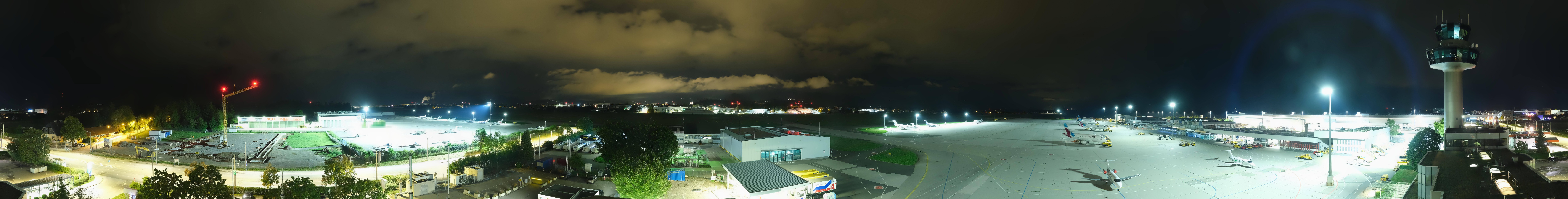Archiv Foto Webcam Flughafen Salzburg