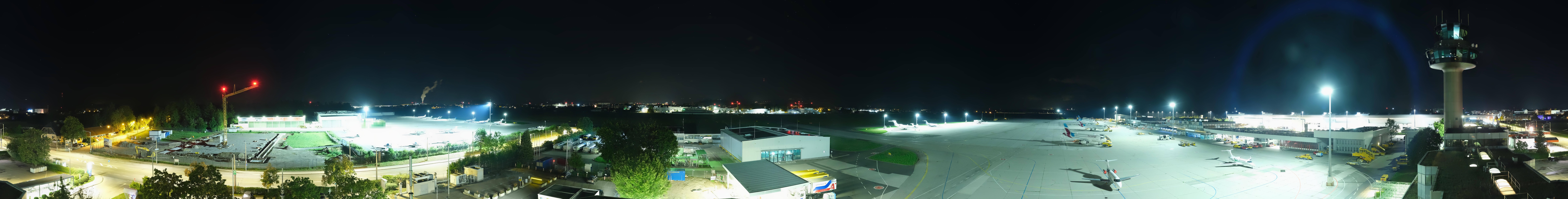 Archiv Foto Webcam Flughafen Salzburg