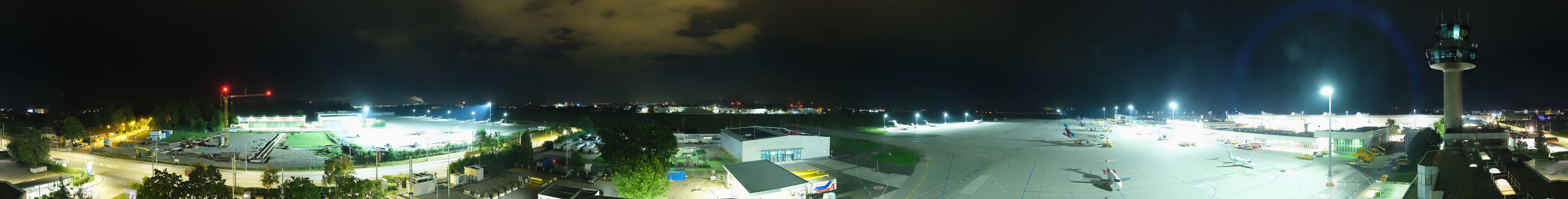 Archiv Foto Webcam Flughafen Salzburg