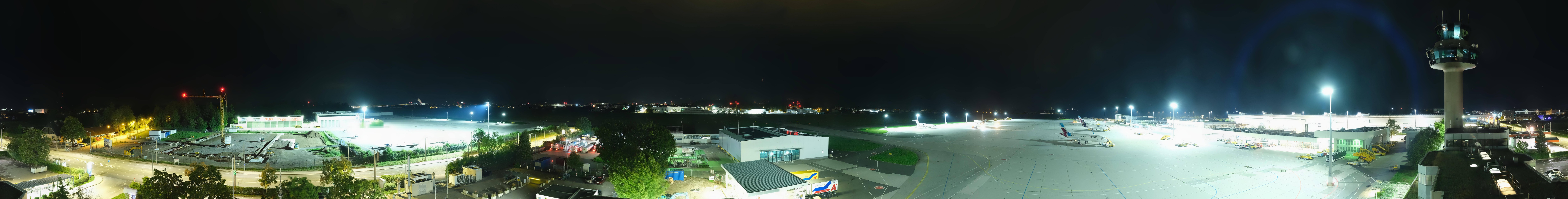 Archiv Foto Webcam Flughafen Salzburg