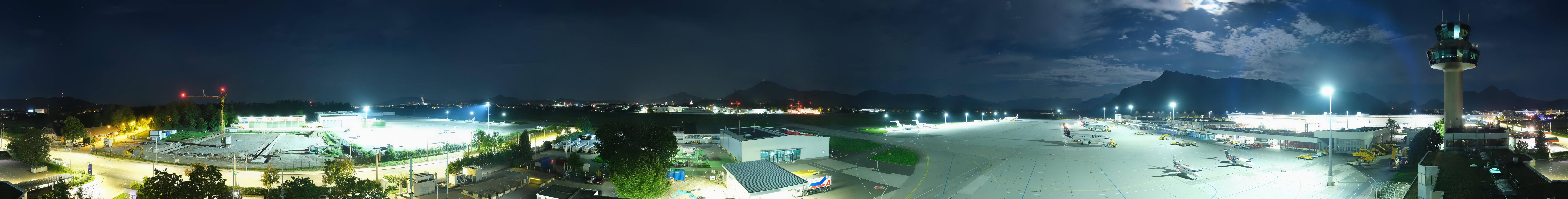 Archived image Webcam Salzburg Airport Panorama