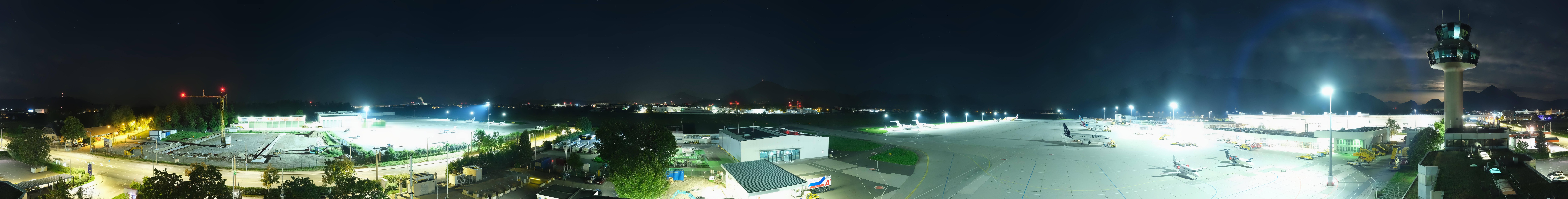 Archived image Webcam Salzburg Airport Panorama
