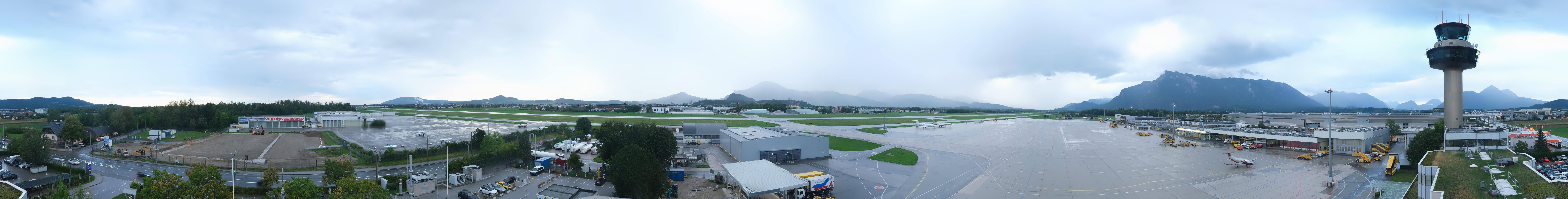 Archived image Webcam Salzburg Airport Panorama