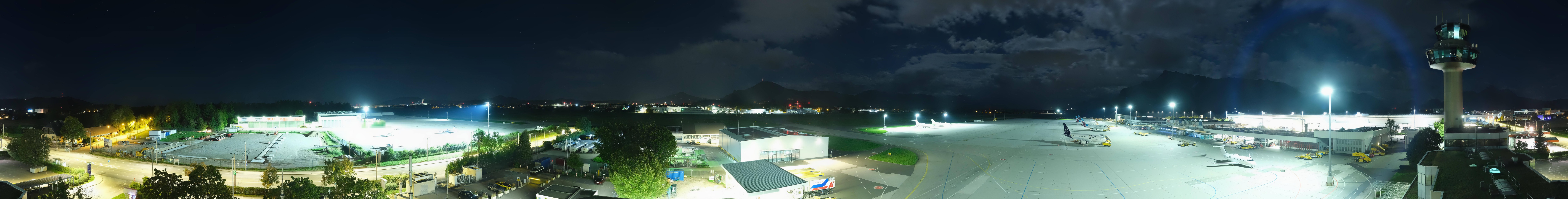Archiv Foto Webcam Flughafen Salzburg