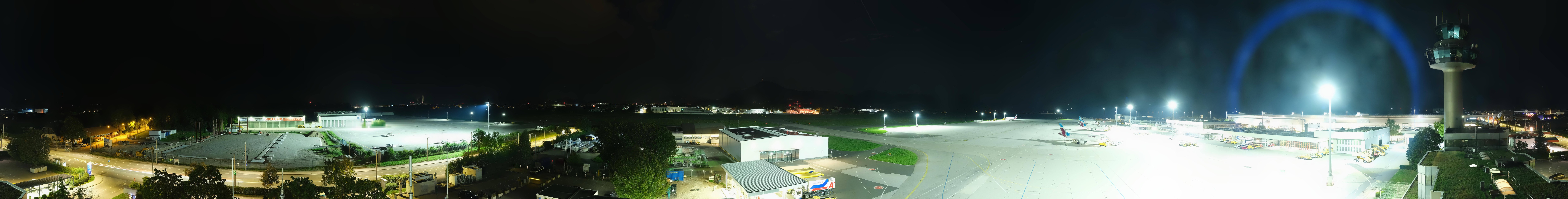 Archiv Foto Webcam Flughafen Salzburg