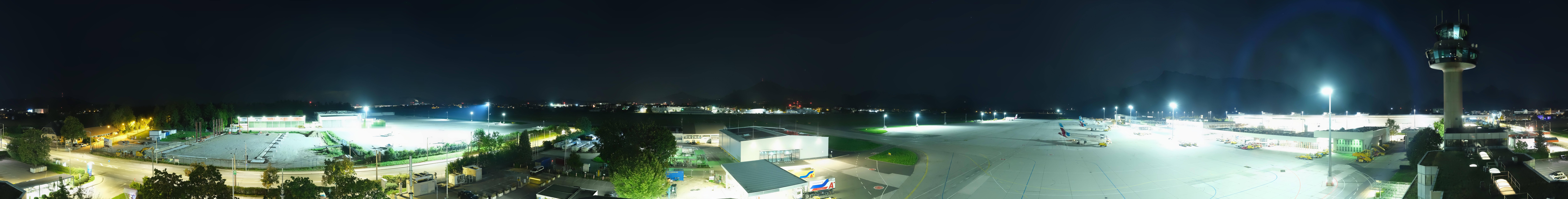 Archiv Foto Webcam Flughafen Salzburg
