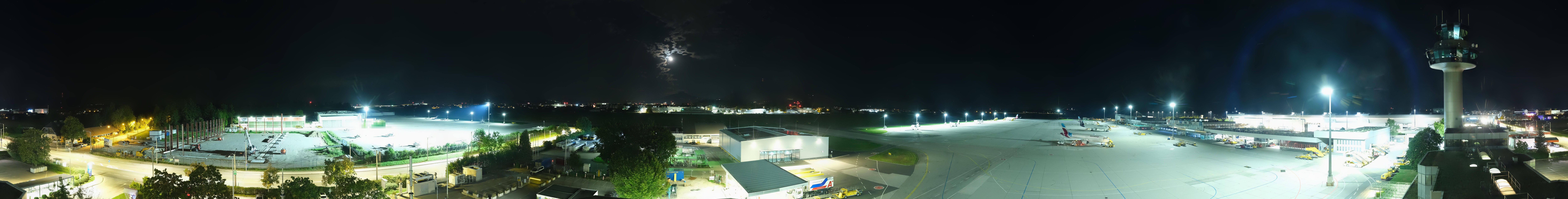 Archiv Foto Webcam Flughafen Salzburg
