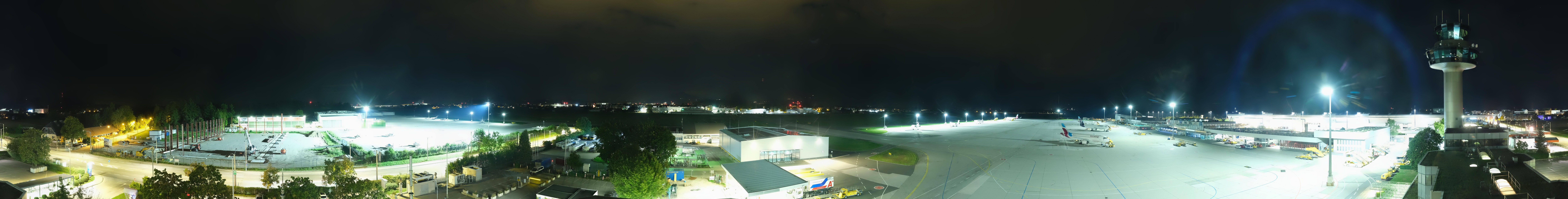Archiv Foto Webcam Flughafen Salzburg