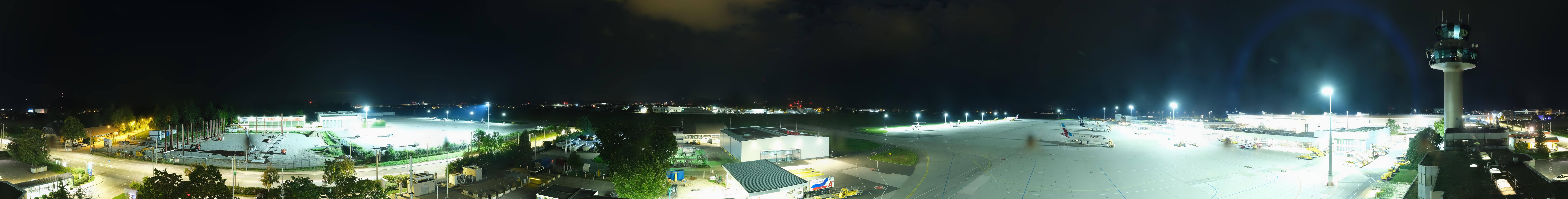 Archiv Foto Webcam Flughafen Salzburg