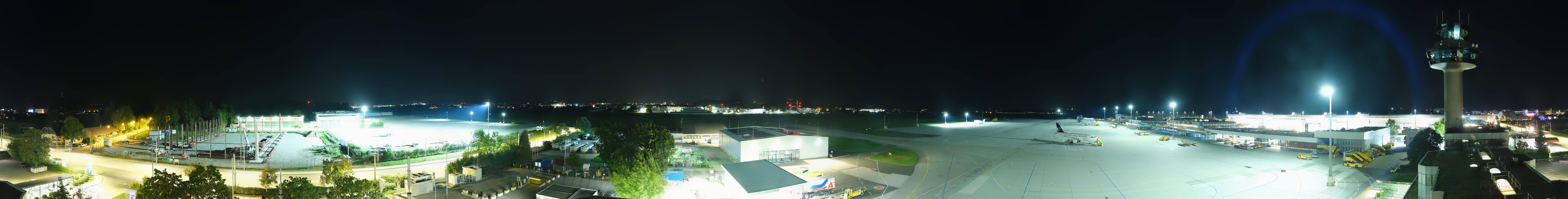 Archiv Foto Webcam Flughafen Salzburg