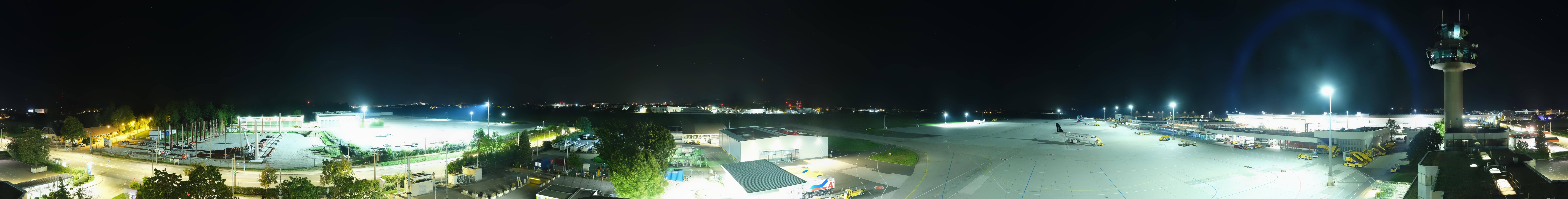 Archiv Foto Webcam Flughafen Salzburg
