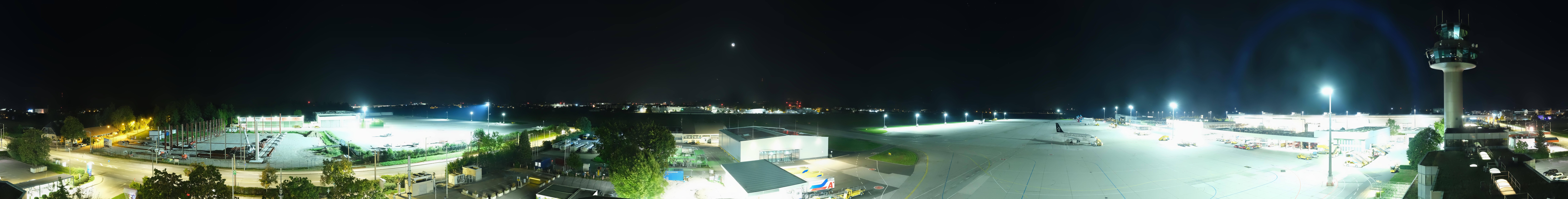Archiv Foto Webcam Flughafen Salzburg