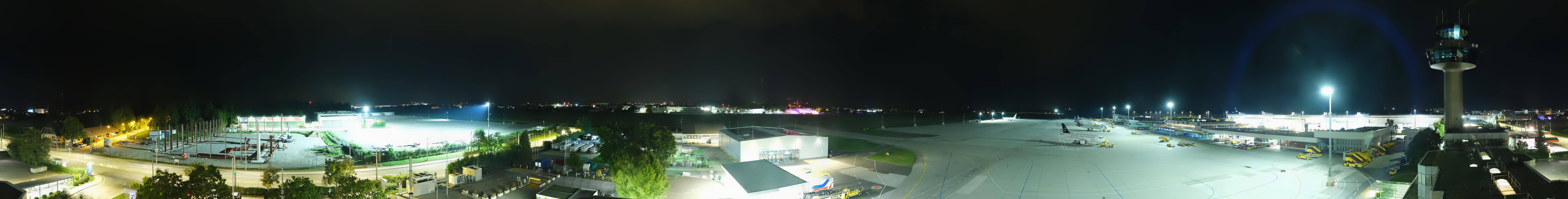 Archiv Foto Webcam Flughafen Salzburg