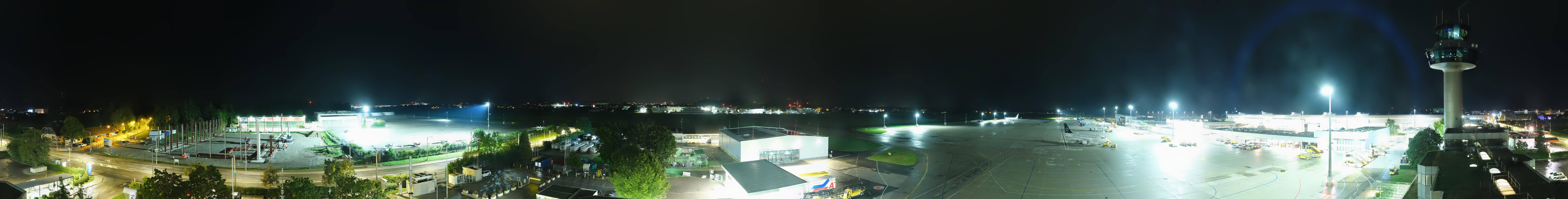 Archiv Foto Webcam Flughafen Salzburg