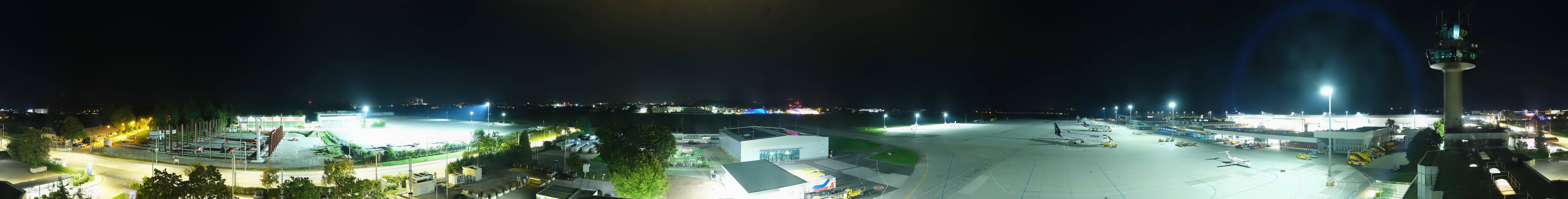 Archiv Foto Webcam Flughafen Salzburg