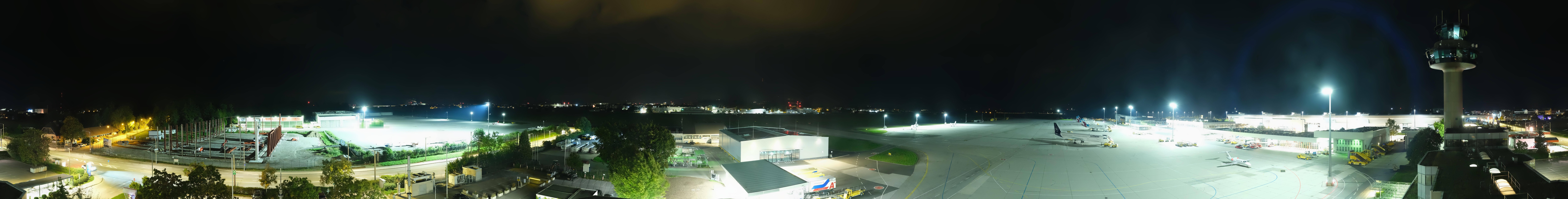 Archiv Foto Webcam Flughafen Salzburg