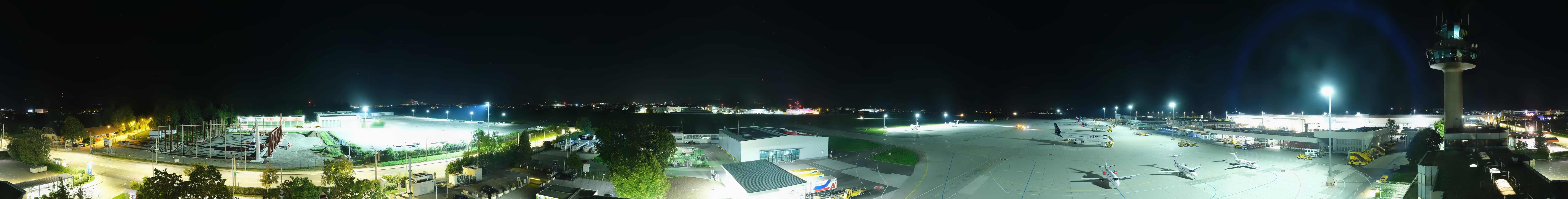Archiv Foto Webcam Flughafen Salzburg
