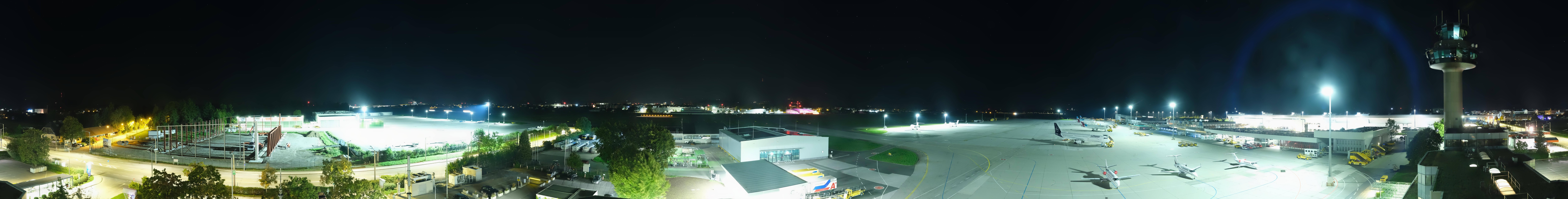Archiv Foto Webcam Flughafen Salzburg