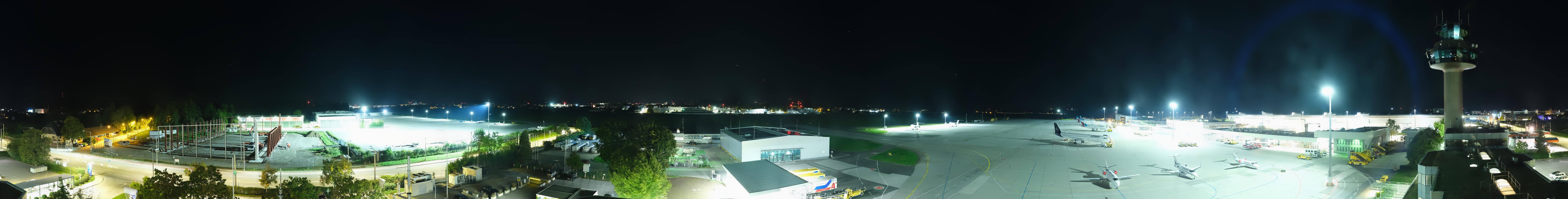 Archiv Foto Webcam Flughafen Salzburg