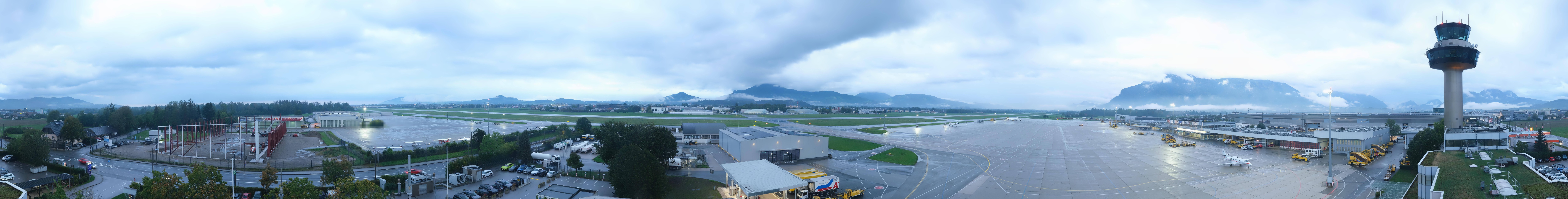 Archived image Webcam Salzburg Airport Panorama