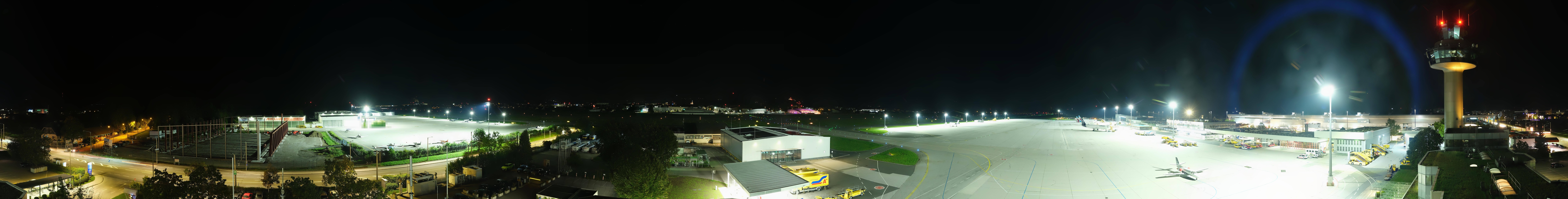 Archiv Foto Webcam Flughafen Salzburg