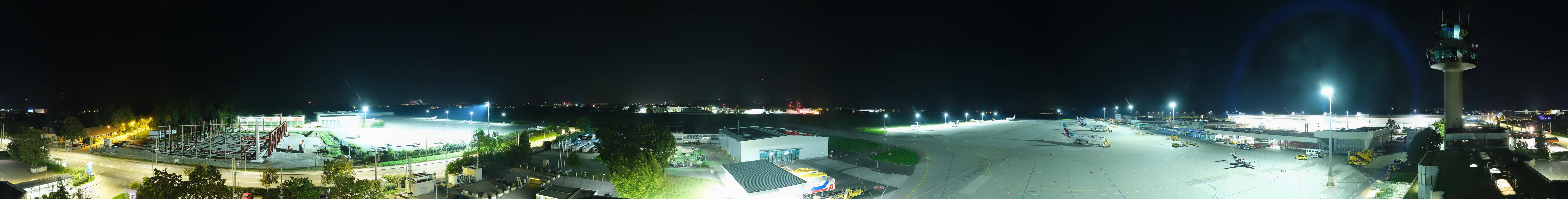Archiv Foto Webcam Flughafen Salzburg