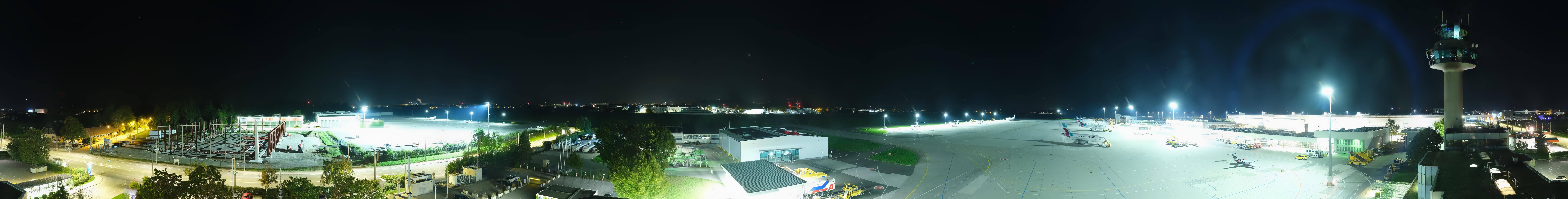 Archiv Foto Webcam Flughafen Salzburg