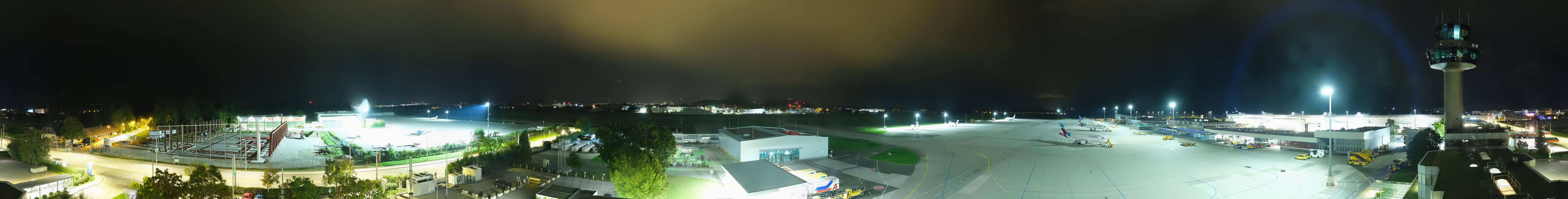 Archiv Foto Webcam Flughafen Salzburg