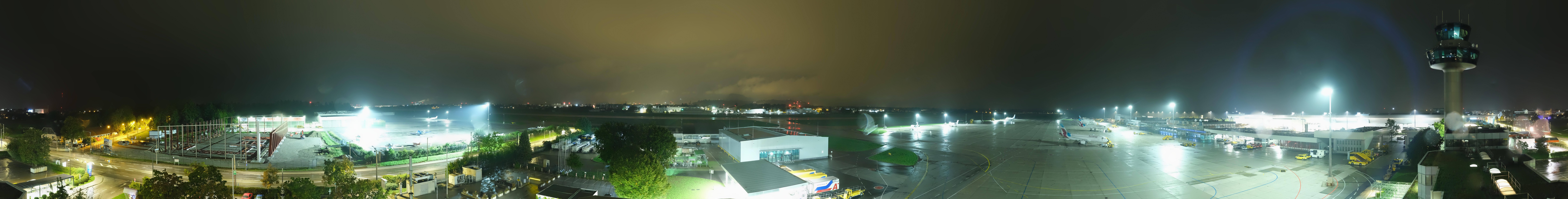 Archiv Foto Webcam Flughafen Salzburg