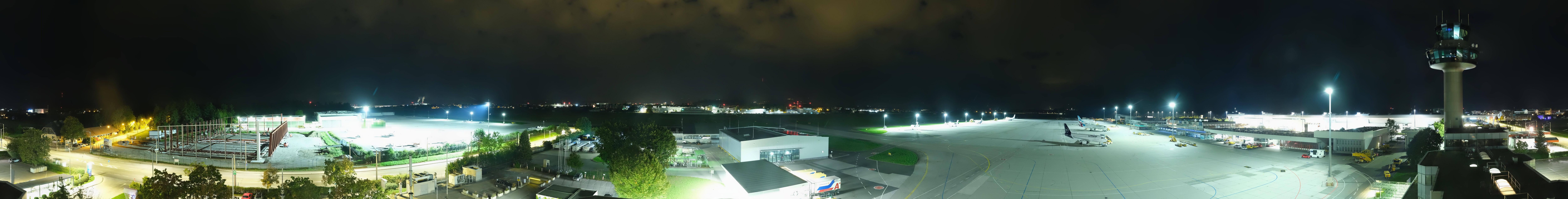 Archiv Foto Webcam Flughafen Salzburg