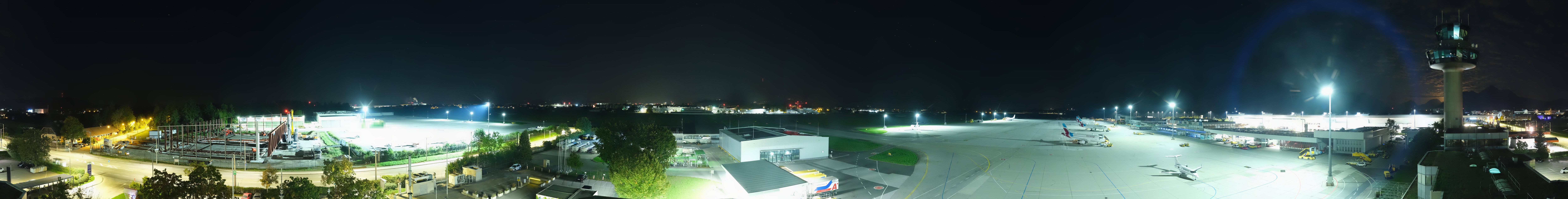Archiv Foto Webcam Flughafen Salzburg