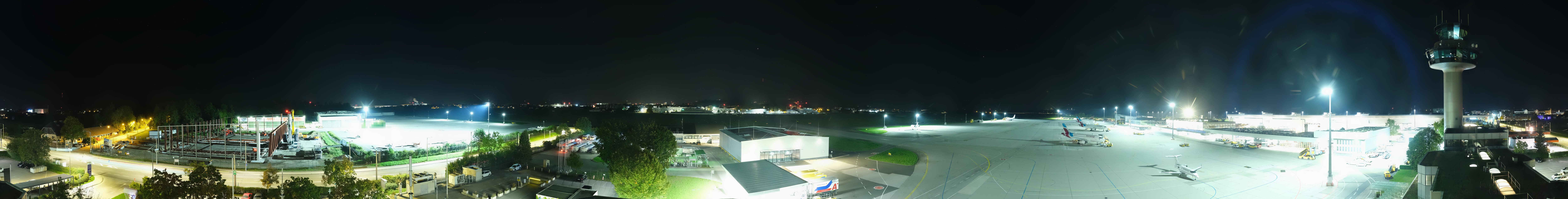 Archiv Foto Webcam Flughafen Salzburg