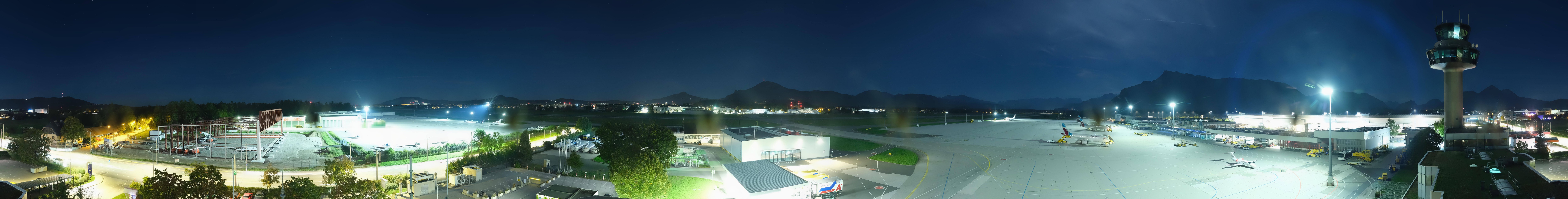Archived image Webcam Salzburg Airport Panorama