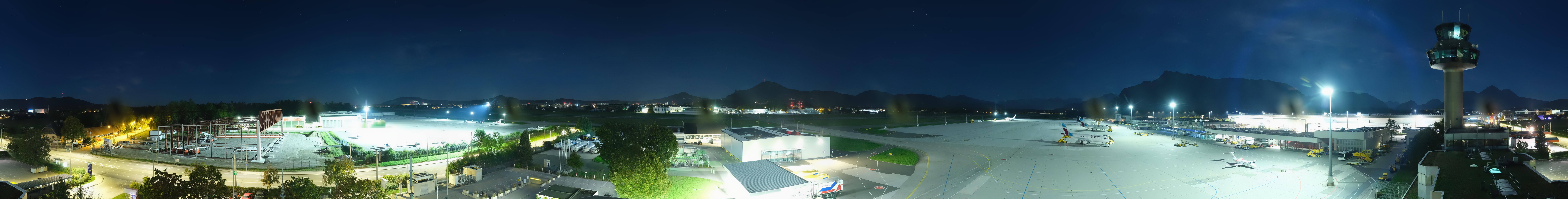 Archived image Webcam Salzburg Airport Panorama