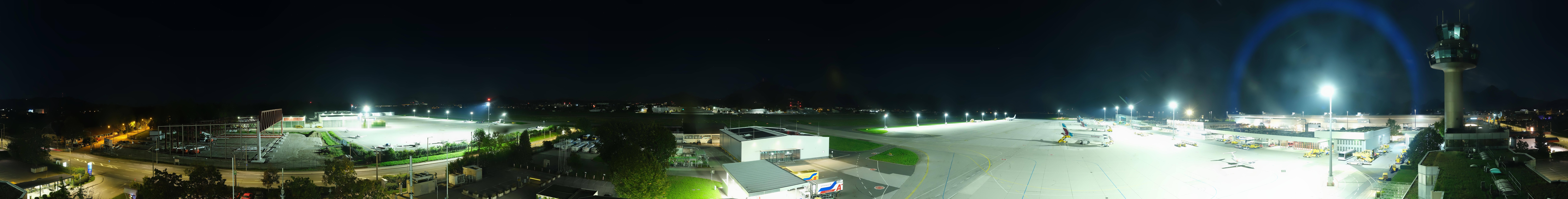 Archived image Webcam Salzburg Airport Panorama
