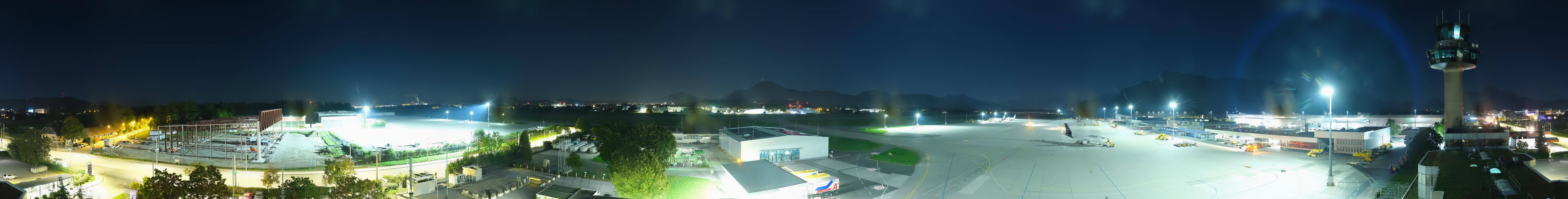 Archived image Webcam Salzburg Airport Panorama