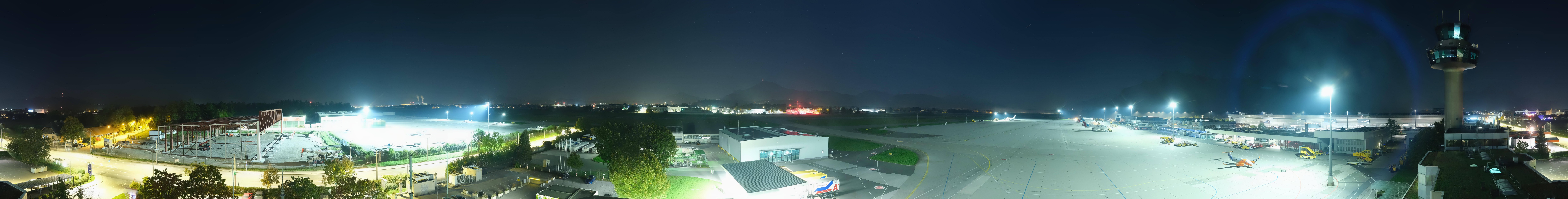 Archiv Foto Webcam Flughafen Salzburg